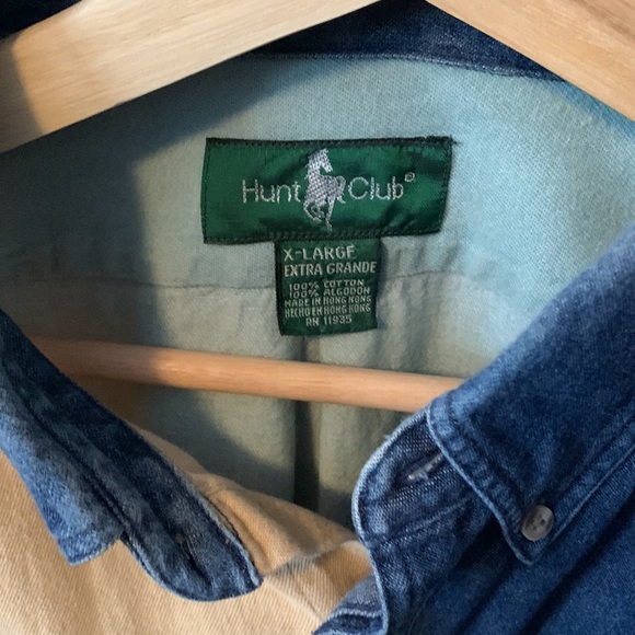 Hunt Club Multicoloured button down. - Picture 3 of 3